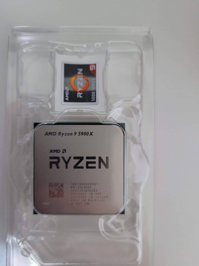 A Ryzen 9 5900X Zen3 CPU