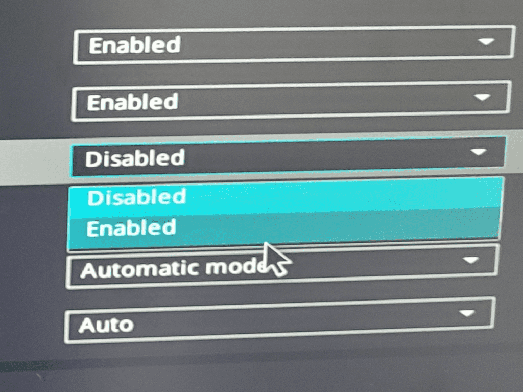 The SVM virtualization option is disabled by default on my AMD Ryzen build
