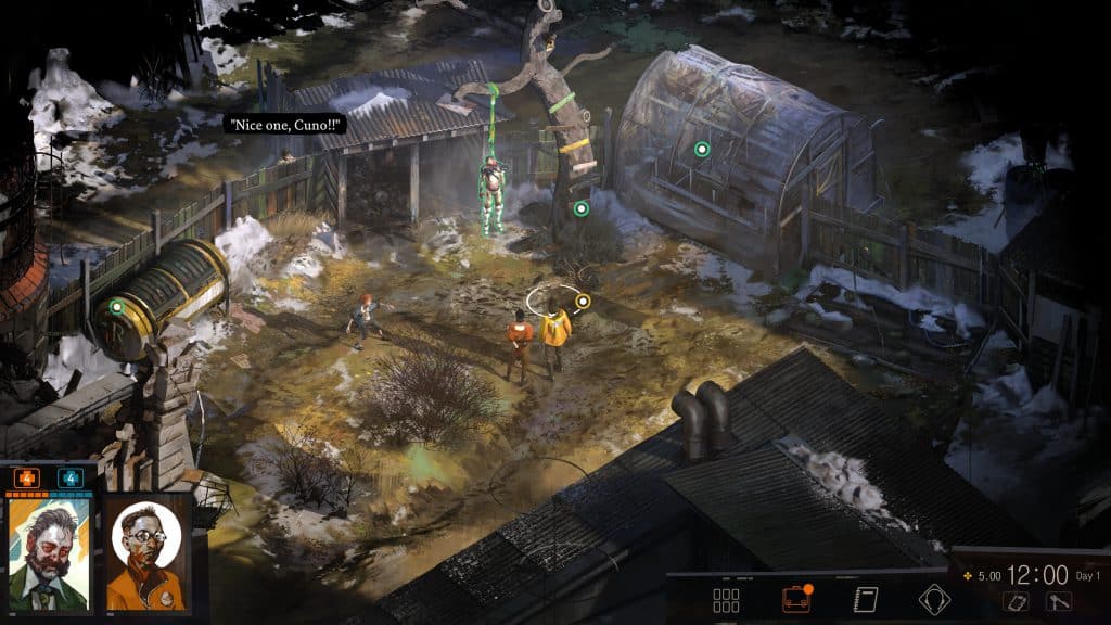 Gameplay of Disco Elysium