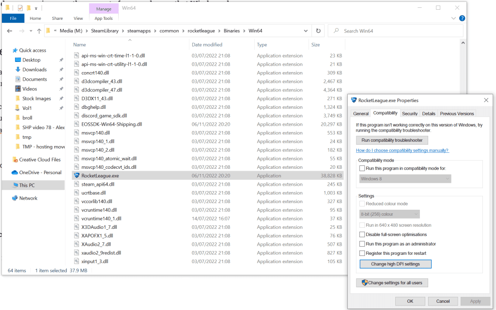 Locating the exe for a certain game on Windows