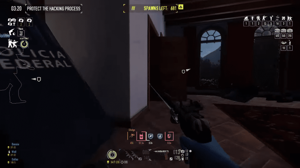 Gameplay footage from Payday 2