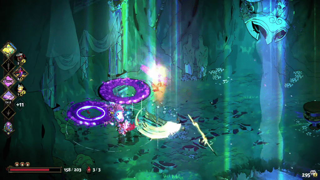 Hades gameplay footage source Boss Fighter