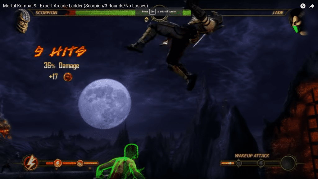 Screenshot from Mortal Kombat 9
