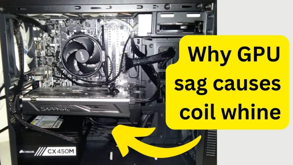 Why GPU sag causes coil whine