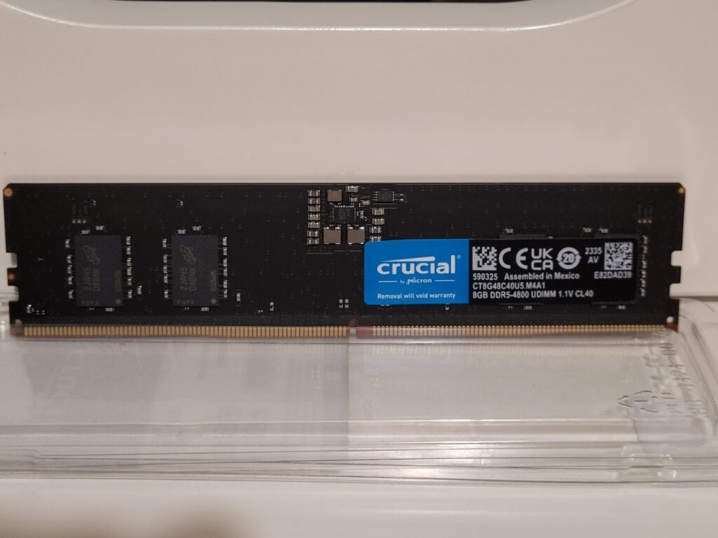 Corsair RAM with a removal will void warranty sticker