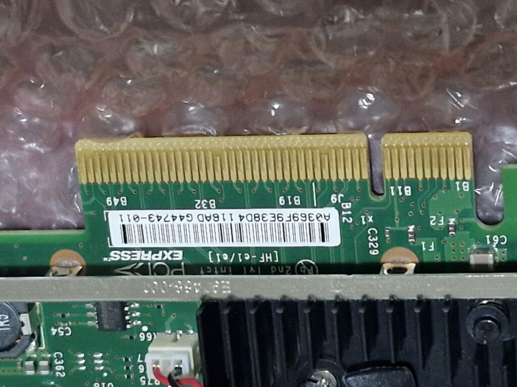 6 10Gbe PCIe notches
